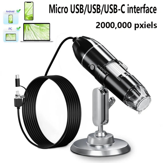 INSKAM Digital Microscope Three-In-One Type-C USB Endoscope Camera